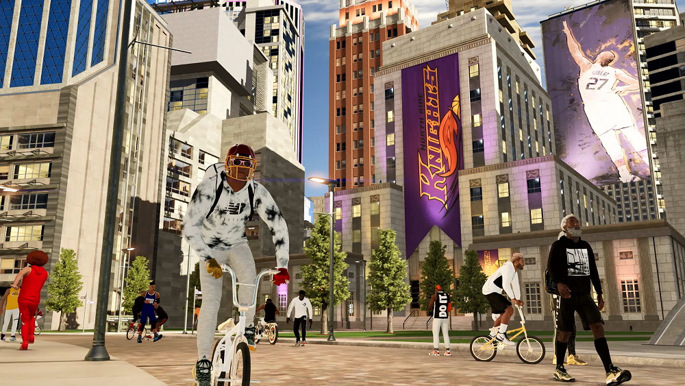 《NBA 2K21》次世代版：“籃球之城”球場報告