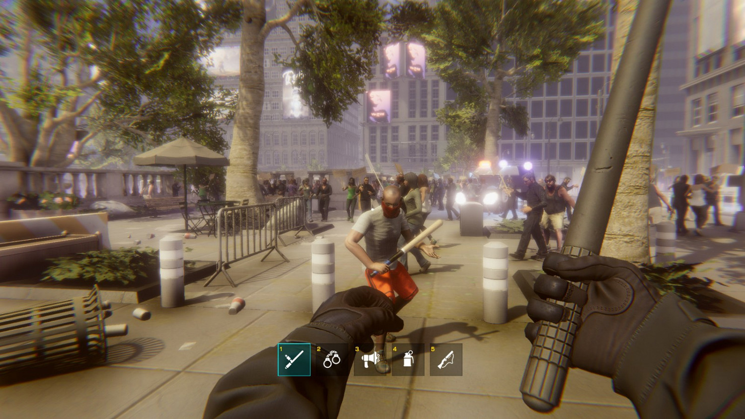《防暴控制模擬器》上架Steam 鎮壓暴徒騷亂