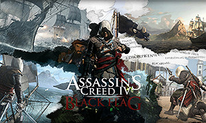 刺客教條4：黑旗-Assassin’s Creed IV:Black Flag-《刺客教條4：黑旗(Assassin's Creed IV: Black Flag)》是由育碧蒙特利爾工作室製作，育碧發行的一款動作冒險遊戲，是人氣系列《刺客教條》的第四部正統續作。遊戲敘述了愛德華從參與18世紀逐漸結束的私掠戰爭、轉變成為刺客聯盟對聖殿騎士的千年對抗。遊戲中將出現如黑鬍子、查理斯·範恩等多位歷史上著名的海盜王，帶領玩家探索西印度群島的眾多島嶼和廣大海域，重現那海盜的黃金年代。...