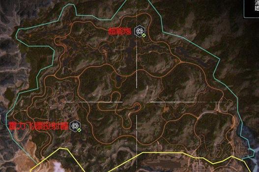 《狂怒煉獄2》全技能及武器位置地圖分享