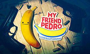 我的朋友佩德羅-My Friend Pedro-《我的朋友佩德羅(My Friend Pedro)》是由DeadToast Entertainment製作，Devolver Digital發行的一款暴力血腥的平台動作類遊戲，故事的主角看起來像一根會耍特技的香蕉，他不僅能在子彈時間內表演出各種超高難度的動作，還能利用遊戲裡的物理系統反彈子彈進行戰鬥，場面十分炫酷。...