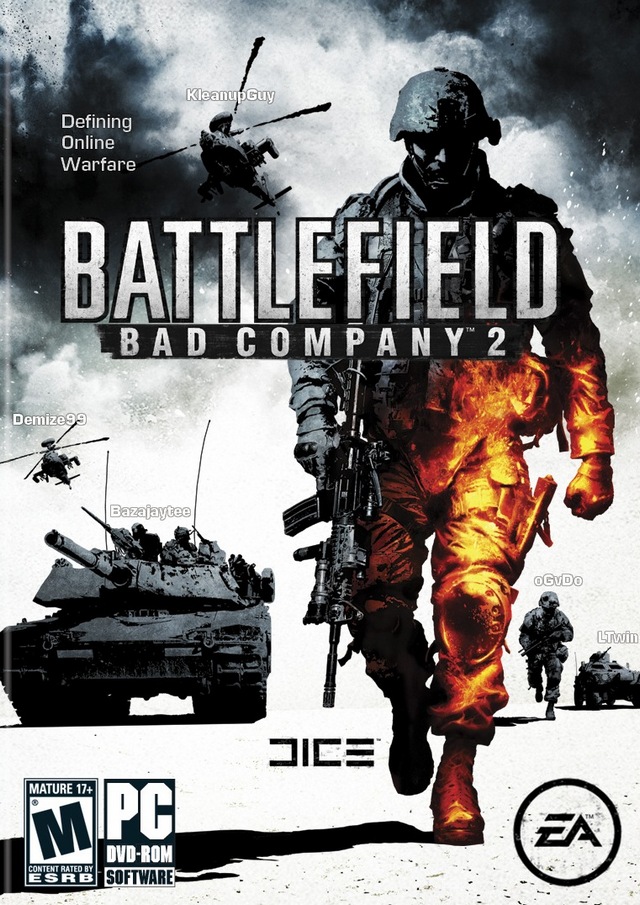 戰地風雲：惡名昭彰(叛逆連隊) 2-Battlefield: Bad Company 2-《戰地風雲：惡名昭彰(叛逆連隊) 2 (Battlefield: Bad Company 2) 》是EA DICE研發的第9款“戰地”系列作品。它是2008年上市的同系列的遊戲戰地：叛逆連隊的續作。兩在單人遊戲劇情上亦有很多交叉點。遊戲仍然沿用前作的 寒霜引擎，並有所改進。除了完善了代碼的優化，本作在破壞效果上也有所加強，可破壞的物件由92%上升到99%。前作裡不能破壞的小物件以及建築物框架， 在...