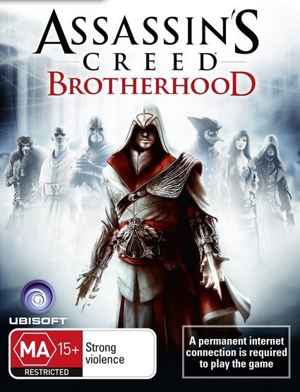 刺客教條: 兄弟會-Assassin's Creed: Brotherhood-Ubisoft 的動作經典《刺客教條 2 Assassin's Creed II》，不但成為紐約時報欽點的年度最佳遊戲，現在又登上了金氏世界紀錄，成為有史來登上封面最多次（the most cover-featured）的電玩作品。而實際次數到底有多少呢？在一年之間《刺客教條 2》共在 32 個國家，登上雜誌封面 127 次，足見媒體對該作的關注程度。

Ubisoft 則以「刺客教條是我們最...