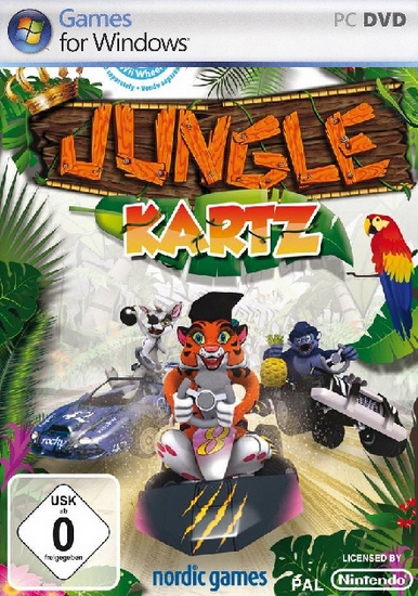 叢林卡丁車-Jungle Kartz-現在PC上面也可以玩到《叢林卡丁車 (Jungle Kartz)》了！

由Nordic Games出品的一款賽車遊戲，八種可愛的動物角色各顯神通，爭奪叢林之王。

遊戲中有各式各樣的跑道以及樂趣多多的陷阱武器等，你能在朋友中脫穎而出嗎！趕快加入卡丁車的行列吧！...