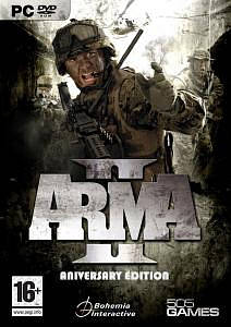 武裝行動2 十週年紀念版-Arma 2 Anniversary Edition-《武裝行動2 十週年紀念版 (Arma 2 Anniversary Edition)》收錄以下遊戲：

    《武裝行動 2》（ARMA II）
    《武裝行動 2：特戰尖兵》（ARMA II: Operation Arrowhead）
    《ARMA II: British Armed Forces》
    《ARMA II: Private Military Compan...