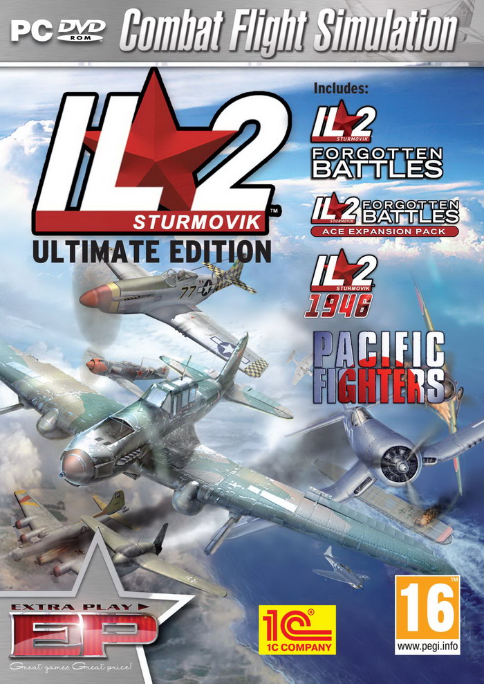 IL 2暴風雪: 終極版-IL-2: Sturmovik Ultimate Edition-經典的空戰遊戲《IL 2暴風雪: 終極版 (IL-2: Sturmovik Ultimate Edition)》。可以說是一個最好的二戰飛行模擬器，該版本包括原來的遊戲加上以下附加項目及續集：IL - 2 Sturmovik：1946年，王牌擴充包，暴風雪資料片：被遺忘的戰役-王牌飛將和太平洋戰士。

你需要快速思考，彷彿本能的進行精彩的戰役任務。採取敵人在地面單位，無論您是駕駛轟炸機，擅長機...
