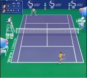中國網球公開賽-中国网球公开赛-方向鍵控制選手移動，空白鍵擊球，發球時按住空白鍵後用方向鍵選擇發球落點