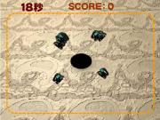 滅甲蟲-灭甲虫-遊戲點start開始,用滑鼠左鍵點擊出擊.