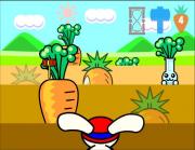 打地鼠之敲胡蘿蔔-打地鼠之敲胡萝蔔-遊戲用滑鼠鍵點擊。
