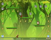 跳躍吃香蕉-跳跃吃香蕉-遊戲用方向鍵操作,空白鍵跳躍.