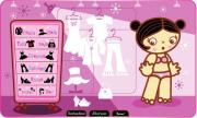可愛娃娃打扮-可爱娃娃打扮-遊戲用滑鼠鍵點畫面左邊的按紐進行選擇，給可愛的妹妹換裝。