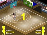 籃球一對一-篮球一对一-ASDW控制移動，空格投籃/攻擊。野蠻的街頭籃球就要開始了。