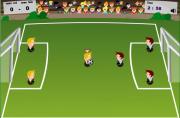 少兒足球-少儿足球-足球要從娃娃抓起，上下左右控制方向，滑鼠左鍵為鏟球和射門，在有限的時間內獲得更多的進球，就能取勝。