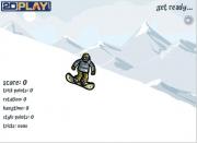 滑雪特技表演-滑雪特技表演-遊戲用方向鍵和空白鍵操作。