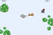 飛狗滑雪-飞狗滑雪-遊戲用滑鼠鍵移動控制,配合A,S,D鍵操作。