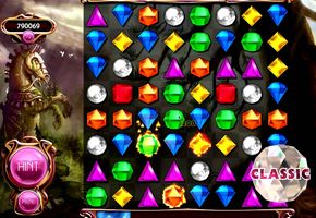 寶石方塊 3 (Bejeweled 3)-宝石方块 3 (Bejeweled 3)-根據統計，從2001年推出的《Bejeweled 1》到2004年推出的續作《Bejeweled 3》再加上《Bejeweled 3》與手機版本的軟體，目前此系列的銷售量高達1億套了

經典寶石方塊消除系列新作！在令人驚嘆的遊戲模式中，找到你的完美匹配，它將帶給你持續不斷的遊戲樂趣。第三代具備了一代和二代的經典模式，也包括了無止境的禪宗模式、與時間競爭的閃電戰模式、以及全新的探索模式。

如果不能玩，試試H5的 寶石方塊-微軟版